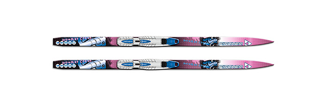 Běžecké lyže Fischer Snowstar MTD PINK